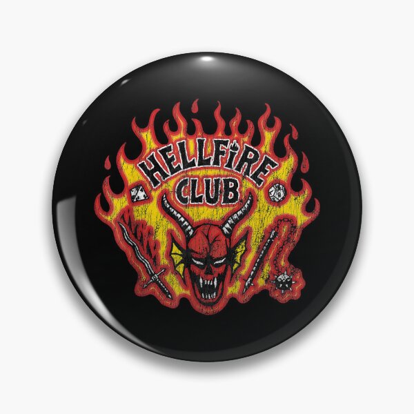 Item preview, Stranger.Things Season 5 Hellfire Club Distressed Logo designed and sold by stanleyirtjav.