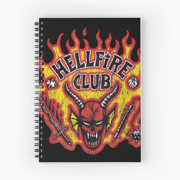 Item preview, Stranger.Things Season 5 Hellfire Club Distressed Logo designed and sold by stanleyirtjav.