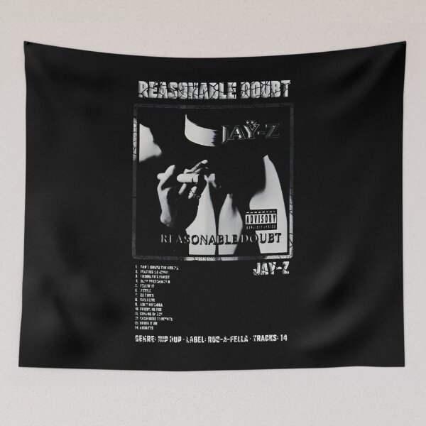 Item preview, JAY-Z - REASONABLE DOUBT  ALBUM TRACKLIST designed and sold by caldernqleed.