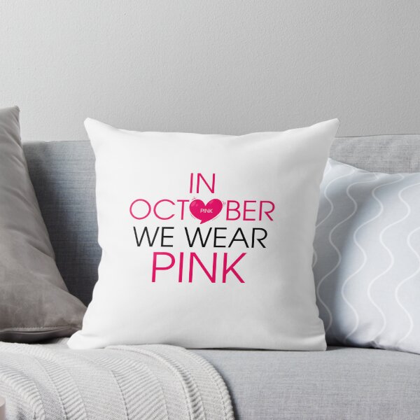 Item preview, In October We Wear Pink Retro Breast Cancer designed and sold by TRTrendyHouse.