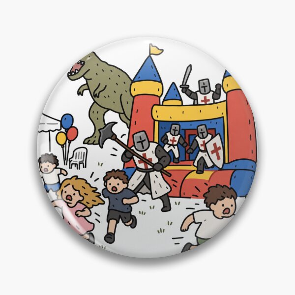 Item preview, Caos en el castillo medieval designed and sold by MonkiFlipp.