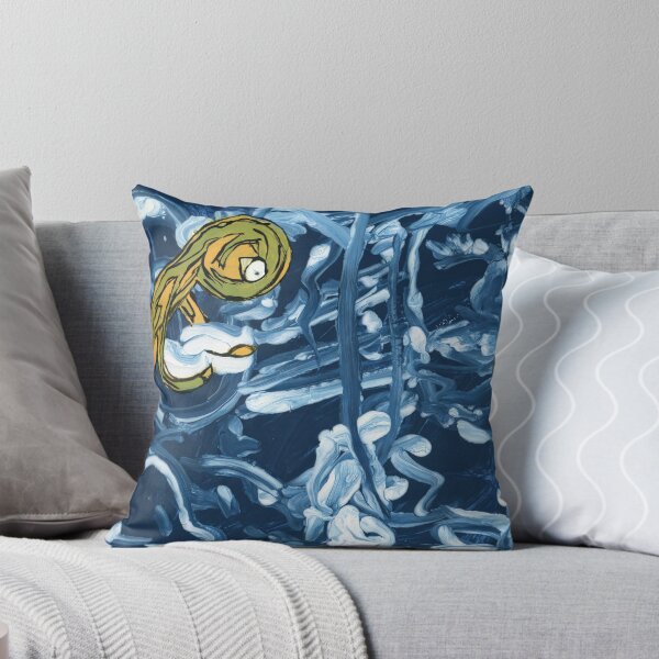 Item preview, Abstract Organic Creatures Swirling Starry Sky designed and sold by Dwaalhaas.com.