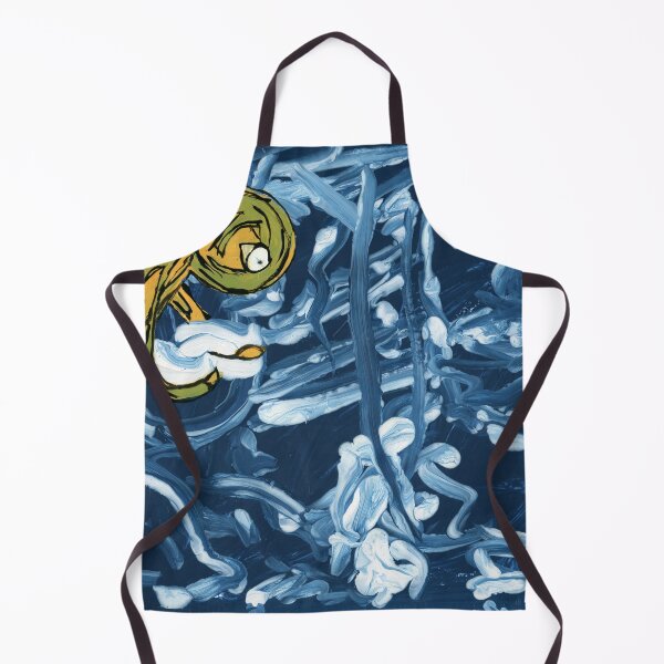 Item preview, Abstract Organic Creatures Swirling Starry Sky designed and sold by Dwaalhaas.com.