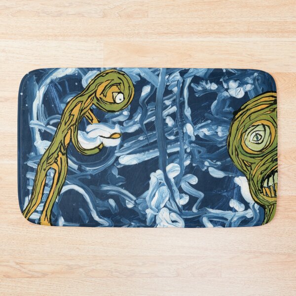 Item preview, Abstract Organic Creatures Swirling Starry Sky designed and sold by Dwaalhaas.com.