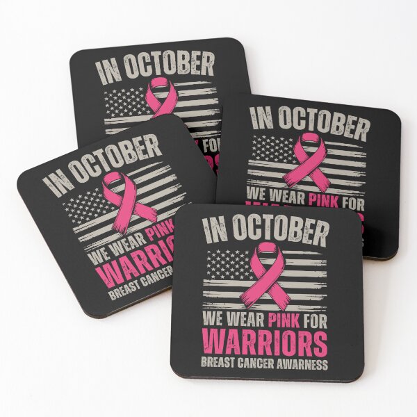 Item preview, In October We Wear Pink Retro Breast Cancer designed and sold by TRTrendyHouse.