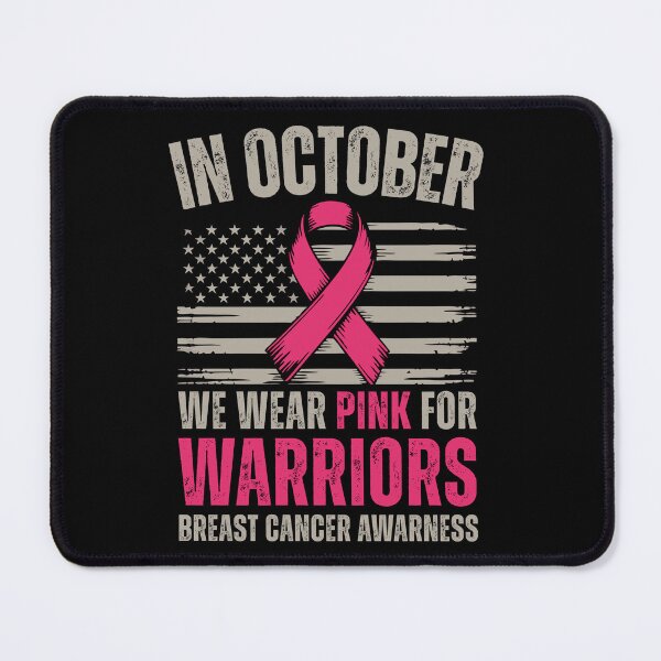 Item preview, In October We Wear Pink Retro Breast Cancer designed and sold by TRTrendyHouse.