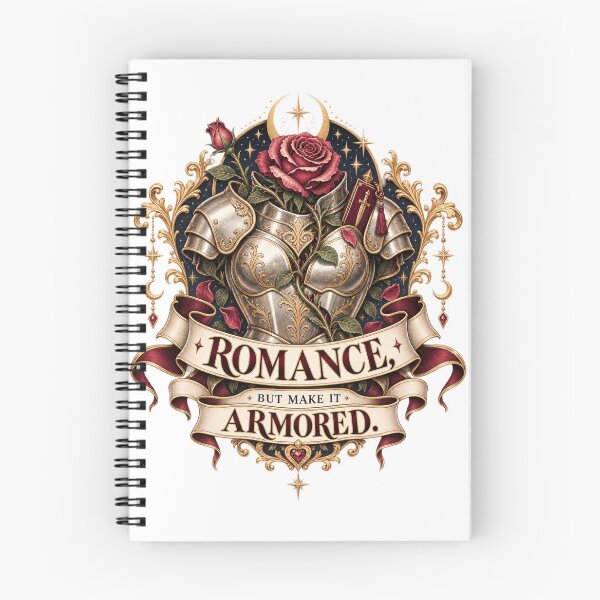 Item preview, Romance But Make It Armored Rose Illustration designed and sold by ODDLUME CLUB.