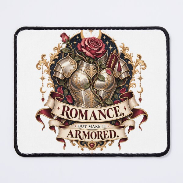 Item preview, Romance But Make It Armored Rose Illustration designed and sold by ODDLUME CLUB.