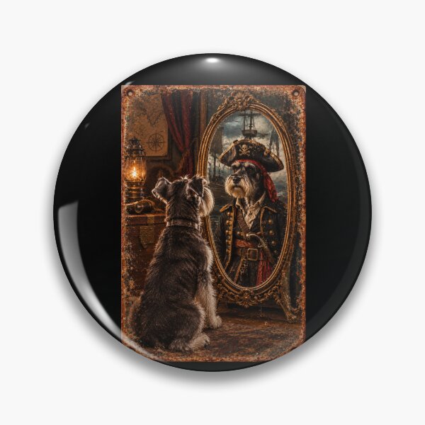 Item preview, Reflections: Captain Schnauzer designed and sold by halibutgoatramb.