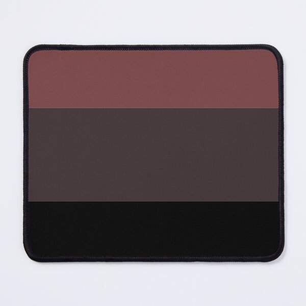 Item preview, Minimalist Three Tone Dark Terracotta Espresso Brown and Black Color Block designed and sold by pluielegere.