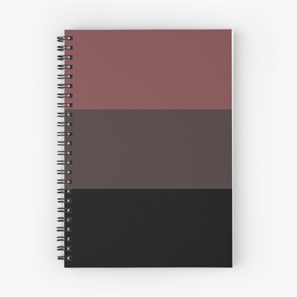 Item preview, Minimalist Three Tone Dark Terracotta Espresso Brown and Black Color Block designed and sold by pluielegere.