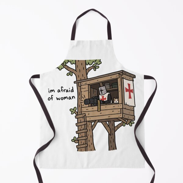 Item preview, Afraid of Women Medieval Knight designed and sold by MonkiFlipp.