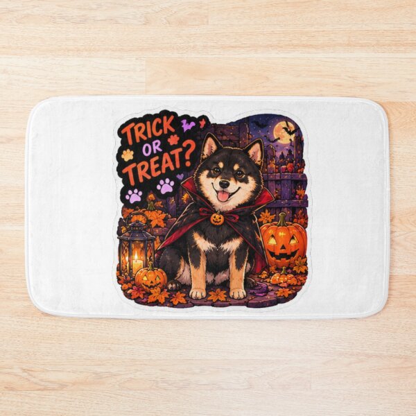 Item preview, Trick or Treat Vampire Shiba Inu Design | Chaos Dogs Club Halloween Cape designed and sold by DailyStruggleCo.