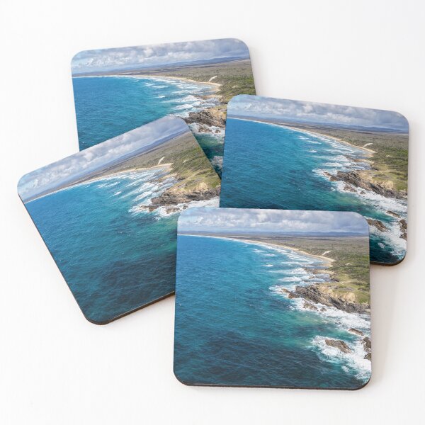 Item preview, Aerial View of Brooms Head Coastline Australia designed and sold by Southern Cross Lifestyle .