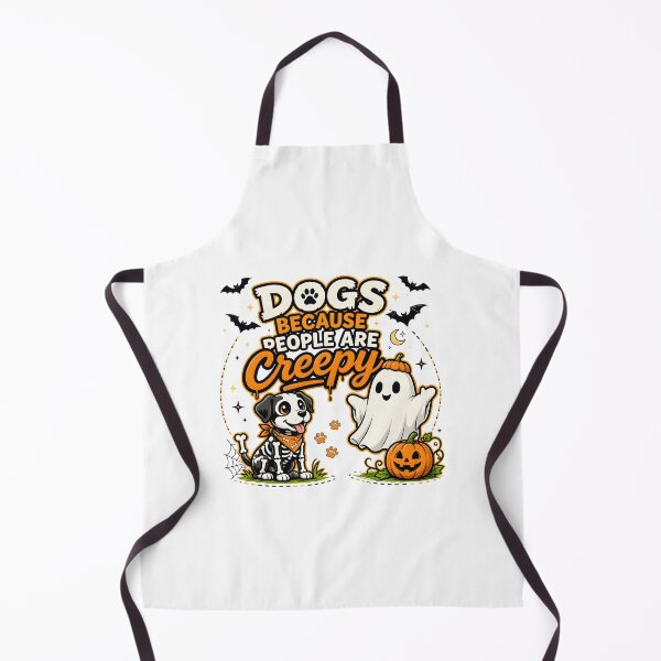 Item preview, Dogs Because People Are Creepy Halloween Art designed and sold by Dmo3HarkoArt.