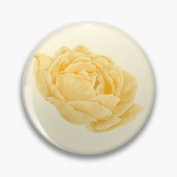 Item preview, Butter Yellow Rose – Delicate Watercolor Floral Blossom designed and sold by EmeraldeaArt.
