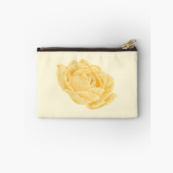 Item preview, Butter Yellow Rose – Delicate Watercolor Floral Blossom designed and sold by EmeraldeaArt.