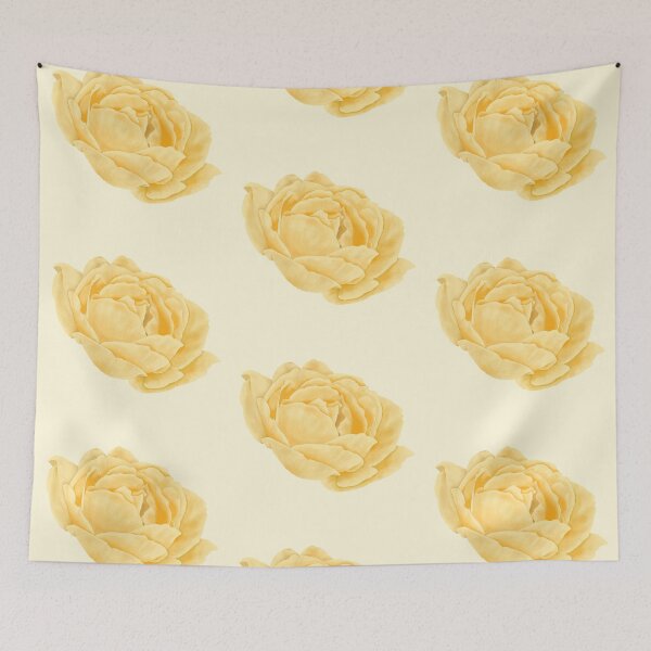 Item preview, Butter Yellow Rose – Delicate Watercolor Floral Blossom designed and sold by EmeraldeaArt.