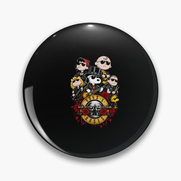 Item preview, Peanuts Gang - Guns n Roses designed and sold by MonteSorado.