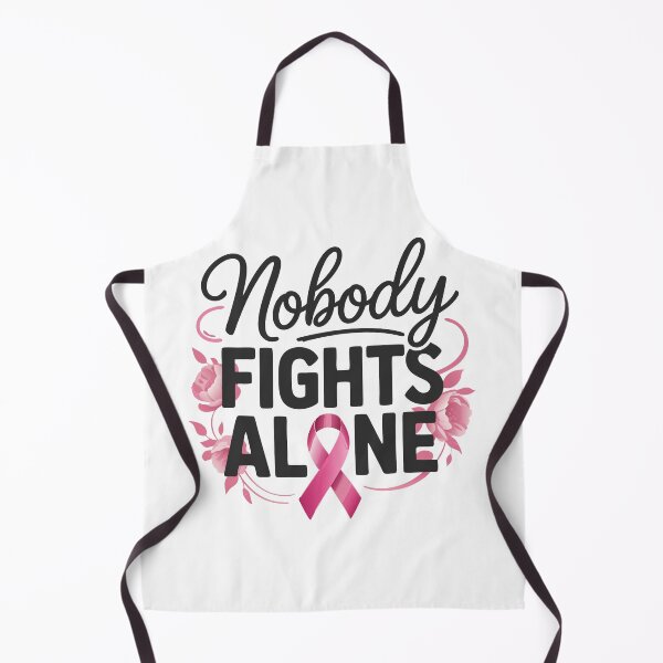 Item preview, Nobody Fights Alone Pink Ribbon Breast Cancer designed and sold by TRTrendyHouse.