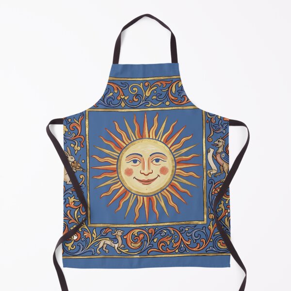 Item preview, The Jester’s Sol: Illuminated Medieval Sun and Drolleries Art designed and sold by FreiherrPK.