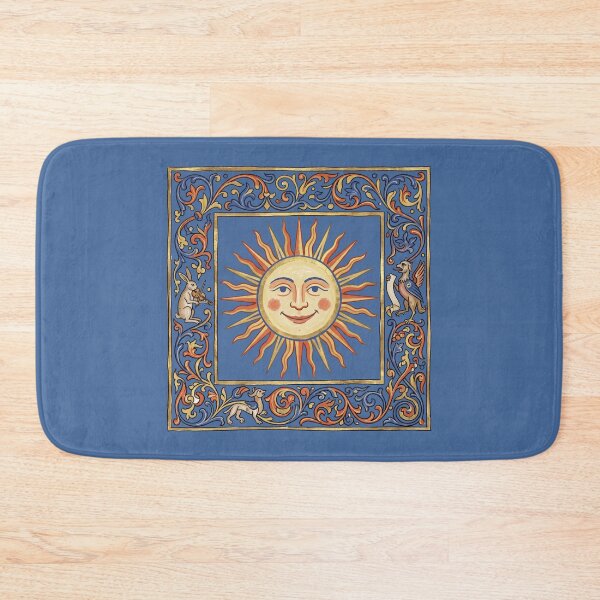 Item preview, The Jester’s Sol: Illuminated Medieval Sun and Drolleries Art designed and sold by FreiherrPK.