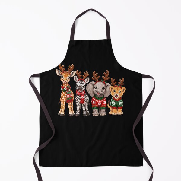 Item preview, Christmas Safari Animals With Antlers designed and sold by Svenniibee.