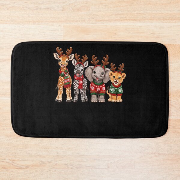 Item preview, Christmas Safari Animals With Antlers designed and sold by Svenniibee.