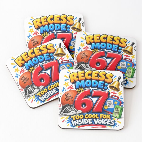 Item preview, Recess Mode 67 School Meme designed and sold by RØNI AI.