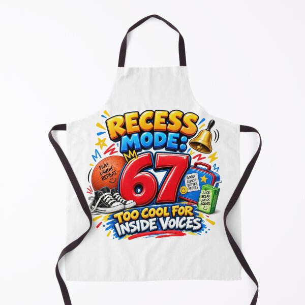 Item preview, Recess Mode 67 School Meme designed and sold by RØNI AI.