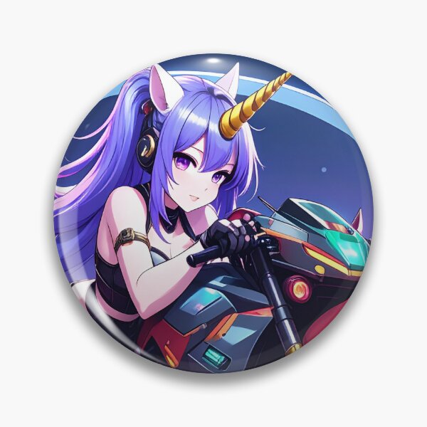 Item preview, Unicorn rider fused with motorcycle designed and sold by BADESIGNZZ.