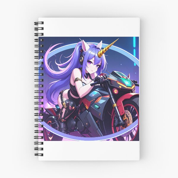 Item preview, Unicorn rider fused with motorcycle designed and sold by BADESIGNZZ.