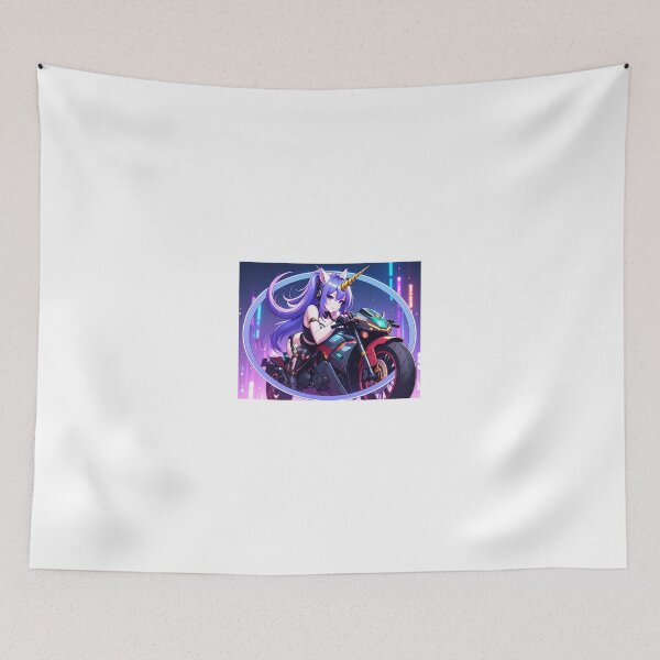 Item preview, Unicorn rider fused with motorcycle designed and sold by BADESIGNZZ.