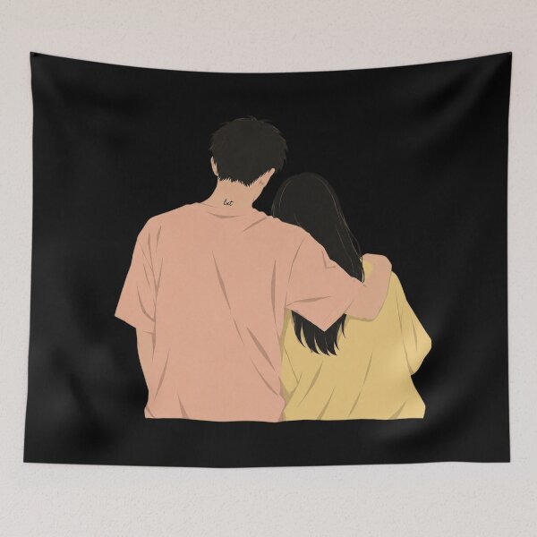Item preview, Couple Back View designed and sold by ConnorHides.