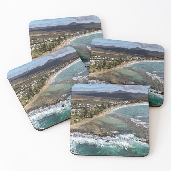 Item preview, Aerial View of Brooms Head Coastline Australia designed and sold by Southern Cross Lifestyle .
