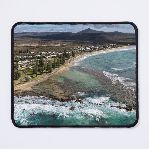 Item preview, Aerial View of Brooms Head Coastline Australia designed and sold by Southern Cross Lifestyle .