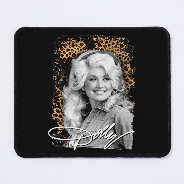 Item preview, Dolly Parton Leopard Print Signature Retro designed and sold by WilliamWa46516.