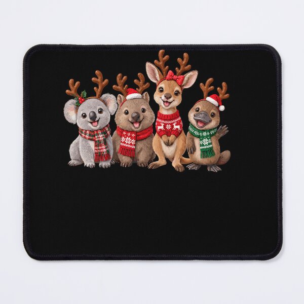 Item preview, Christmas Koala Kangaroo Reindeer Friends designed and sold by Svenniibee.