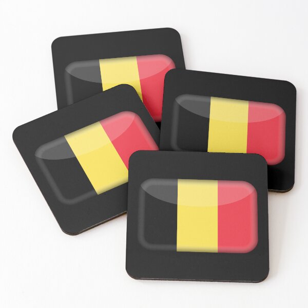 Item preview, Belgian 3D Flag Cultural Identity & Expat Style designed and sold by YAZ.