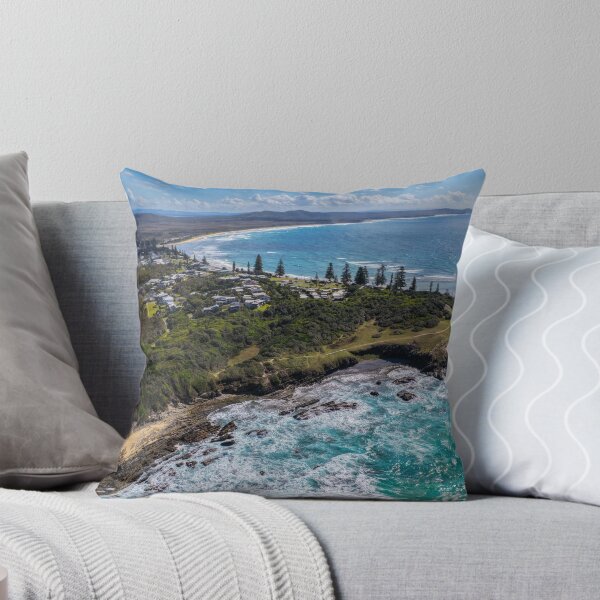 Item preview, Aerial View of Brooms Head Coastline Australia designed and sold by Southern Cross Lifestyle .