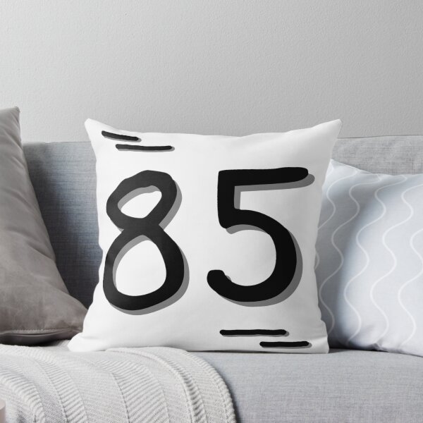 Item preview, Number 85 - Bold Black Artistic Numeral Design designed and sold by Dyche Studio.