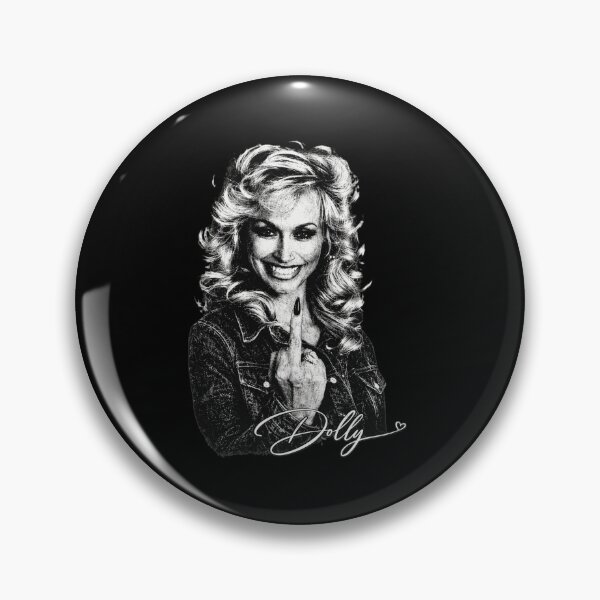 Item preview, Dolly Parton Middle Finger Iconic Portrait designed and sold by JaniceWa907577.