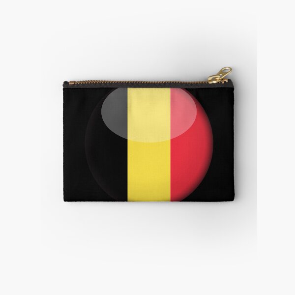 Item preview, Belgian 3D Round Flag Statement Art for Supporters designed and sold by YAZ.