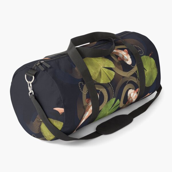 Item preview, Zen Koi Fish Pond Lily Pads and Damselflies  designed and sold by Karin Taylor.