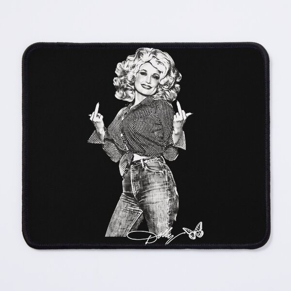 Item preview, Dolly Parton Middle Finger Retro Country Music Icon designed and sold by MatthewA631970.