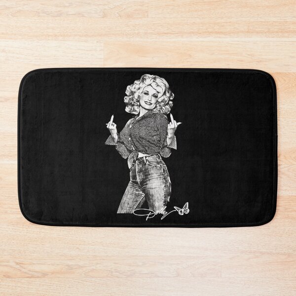 Item preview, Dolly Parton Middle Finger Retro Country Music Icon  designed and sold by MatthewA631970.