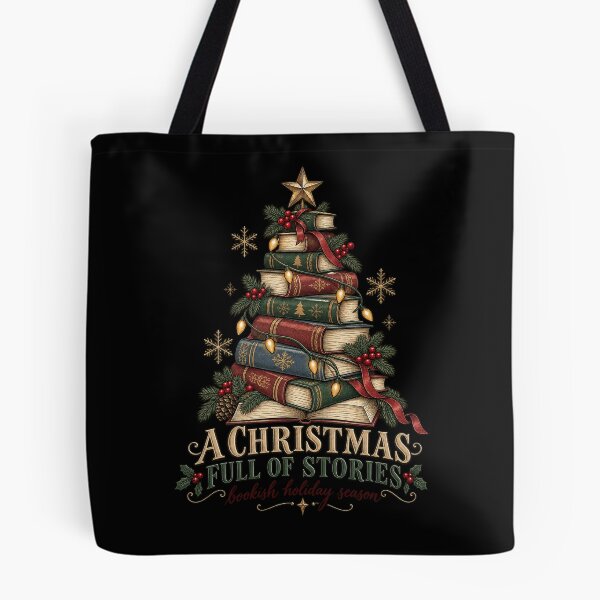 Item preview, A Christmas Full Of Stories Book Lovers designed and sold by Svenniibee.