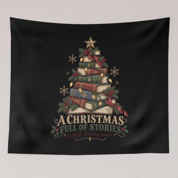 Item preview, A Christmas Full Of Stories Book Lovers designed and sold by Svenniibee.