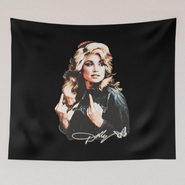 Item preview, Dolly Parton Middle Finger Vintage  designed and sold by KatelynS301549.
