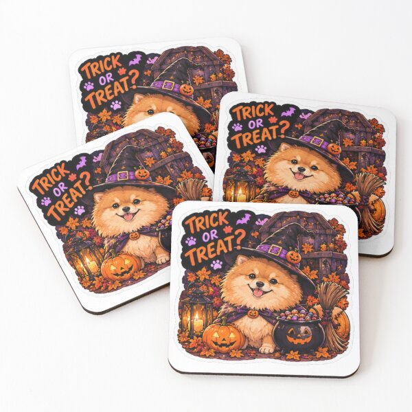 Item preview, Trick or Treat Witch Pomeranian Design | Chaos Dogs Club Halloween Costume designed and sold by DailyStruggleCo.